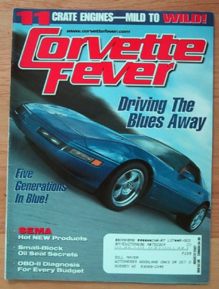 CORVETTE FEVER 2002 MAR - BLUE VETTES, SWAN, C5-R